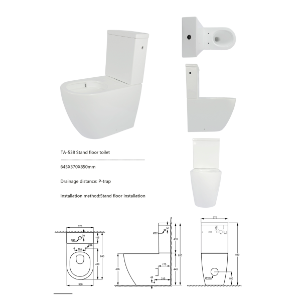 Kenta - Back To Wall Toilet - Image 3
